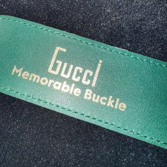 Brand new Gucci Calfskin Double G Memorable Buckle 40mm Belt size 75 - Picture 7 of 13